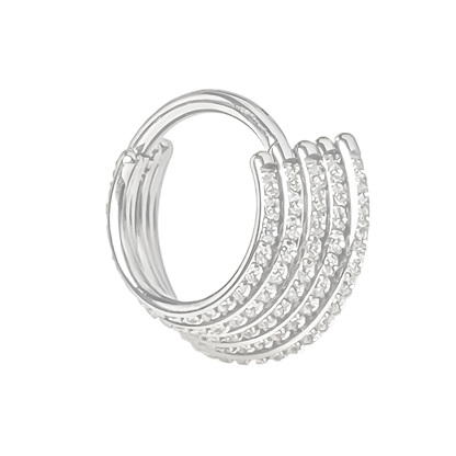 Titanium Five Stack CZ Clicker