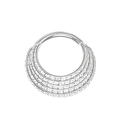Titanium Five Stack CZ Clicker