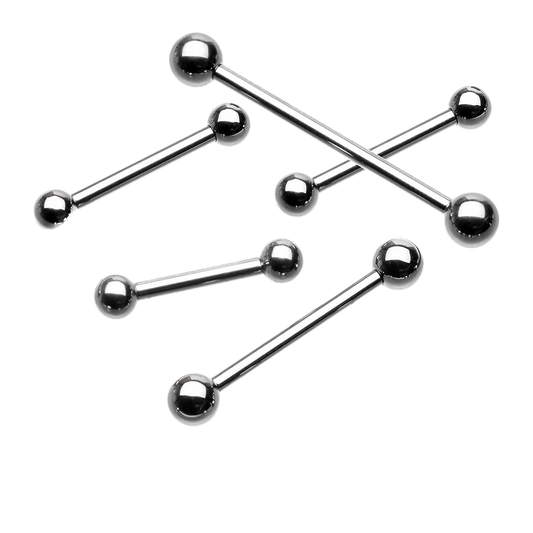 Titanium Straight Barbell
